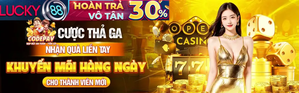 Ưu đãi VIP Lucky88